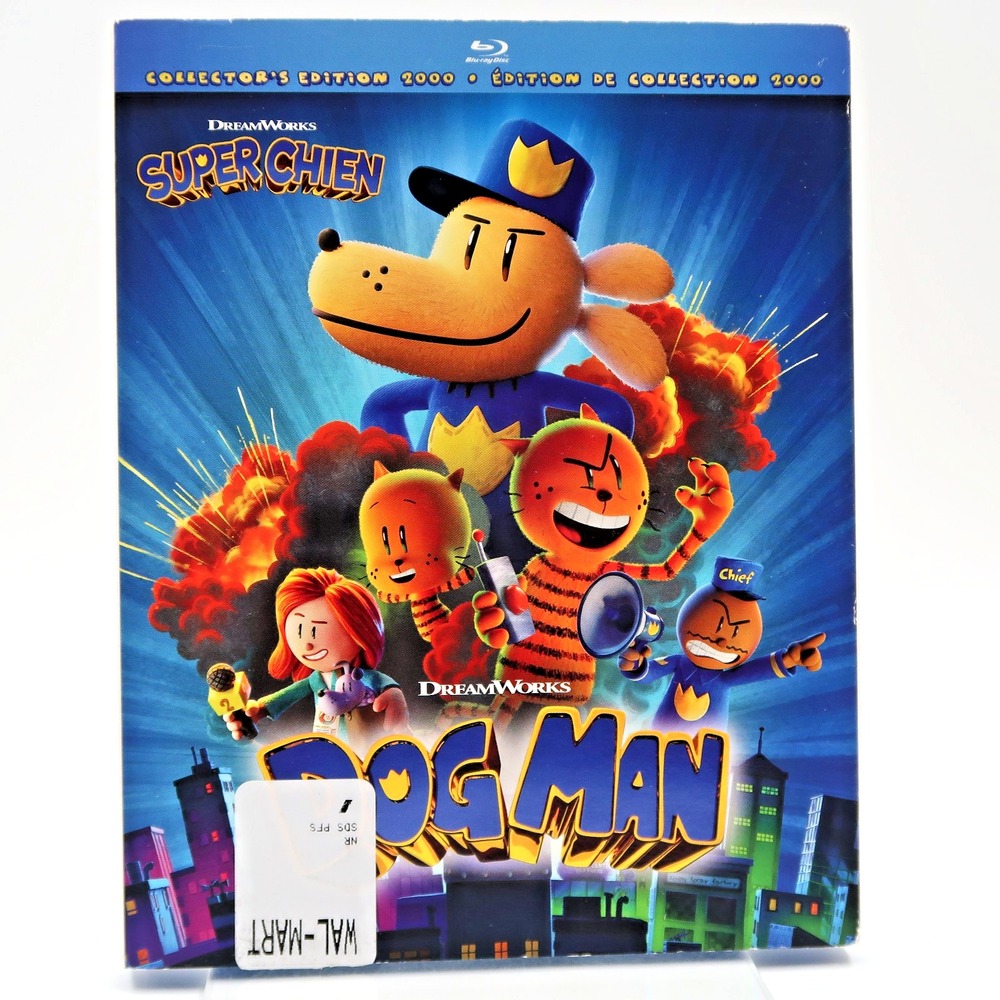 Dog Man Collector's Edition Blu-ray 2025 Pete Davidson Isla Fisher Billy Boyd